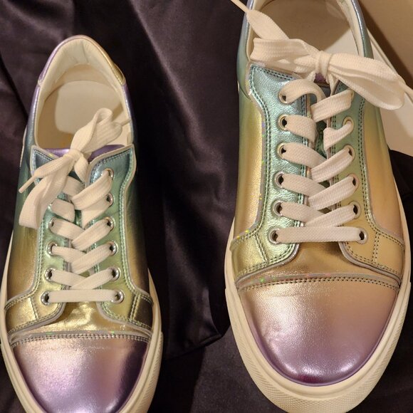 Excellent EU39 CHRISTIAN LOUBOUTIN Sneakers Vieirissima Iridescent - Picture 9 of 16